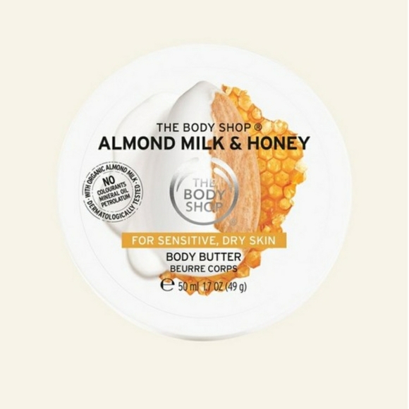 Body Shop Retiring Nourishing Body Butter Trio Mango Moringa Almond Milk & Honey - Picture 2 of 7
